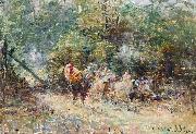 Frederick Mccubbin Study of Poultry oil painting